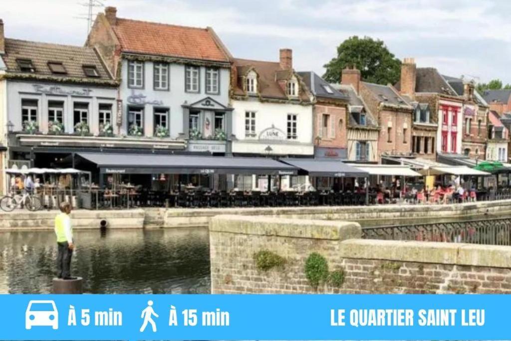 Grand Studio Amiens Gare Tout Confort Wifi Netflix 2Pers Zewnętrze zdjęcie