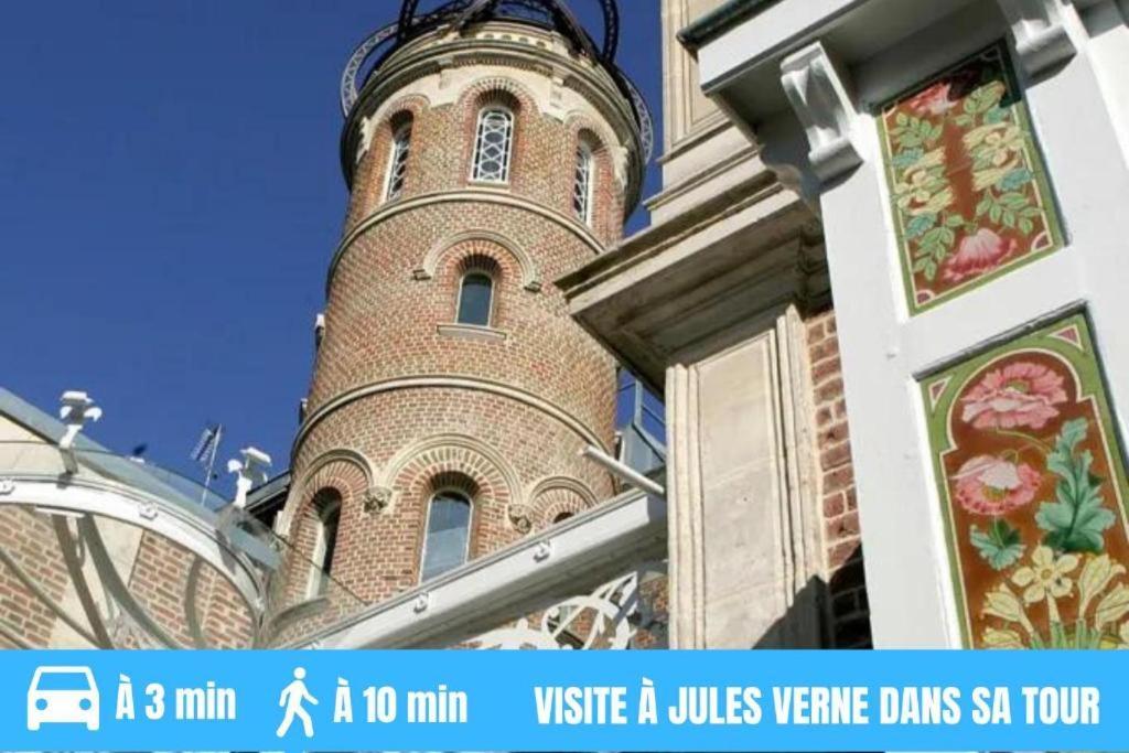Grand Studio Amiens Gare Tout Confort Wifi Netflix 2Pers Zewnętrze zdjęcie